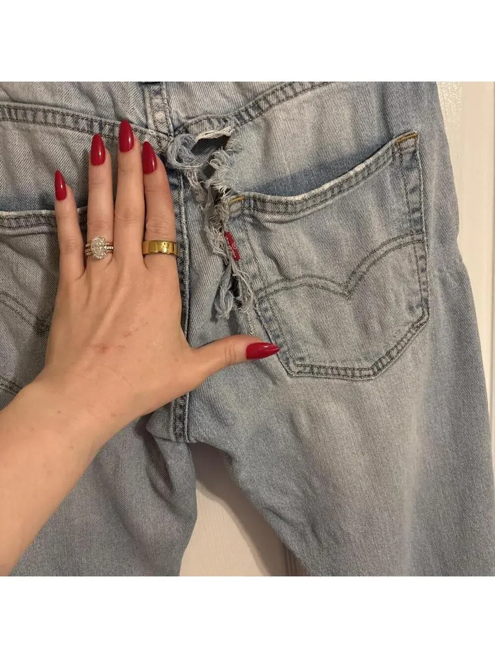 Levis destroyed levi’s